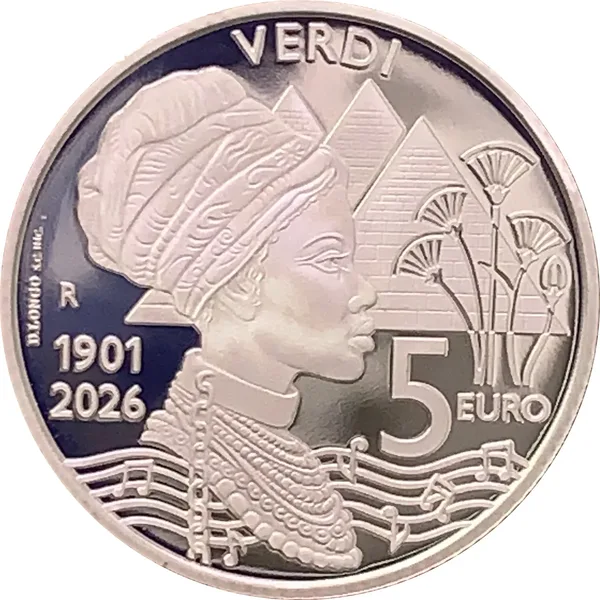 5 € Giuseppe Verdi 2026