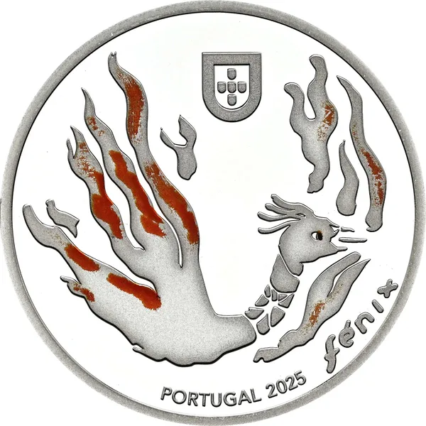 5 € Heroes and Creatures of Mythology - Phoenix 2025 proof