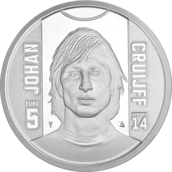 5 € Icone dello sport: Johan Cruijff 2017 proof
