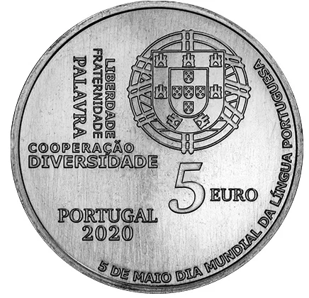 5 € Unesco - Giornata mondiale della lingua portoghese 2020
