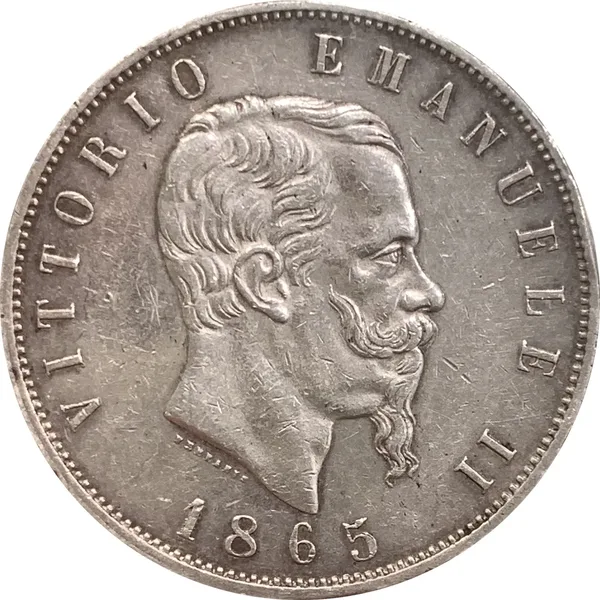 5 Lire 1865 Napoli