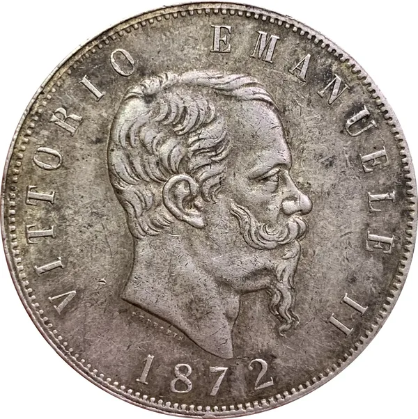 5 Lire 1872 Milano