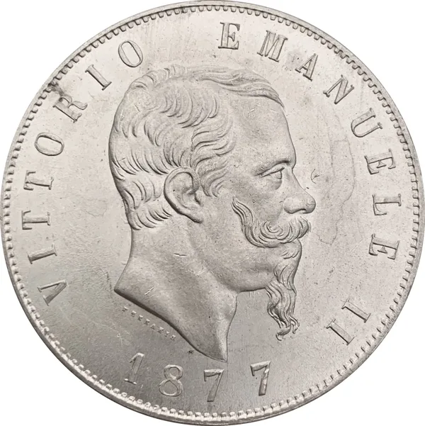5 Lire 1877 Roma