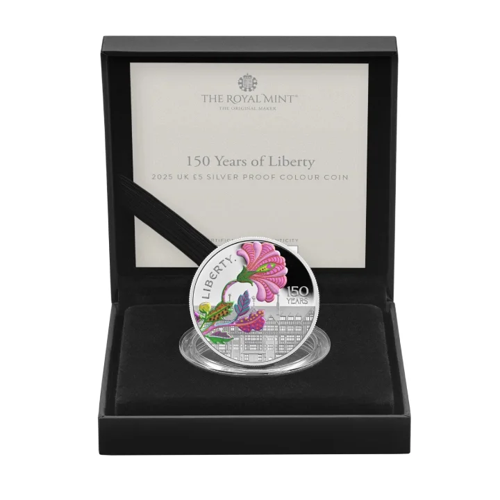5 £ 150 Years of Liberty 2025 proof, foto 3