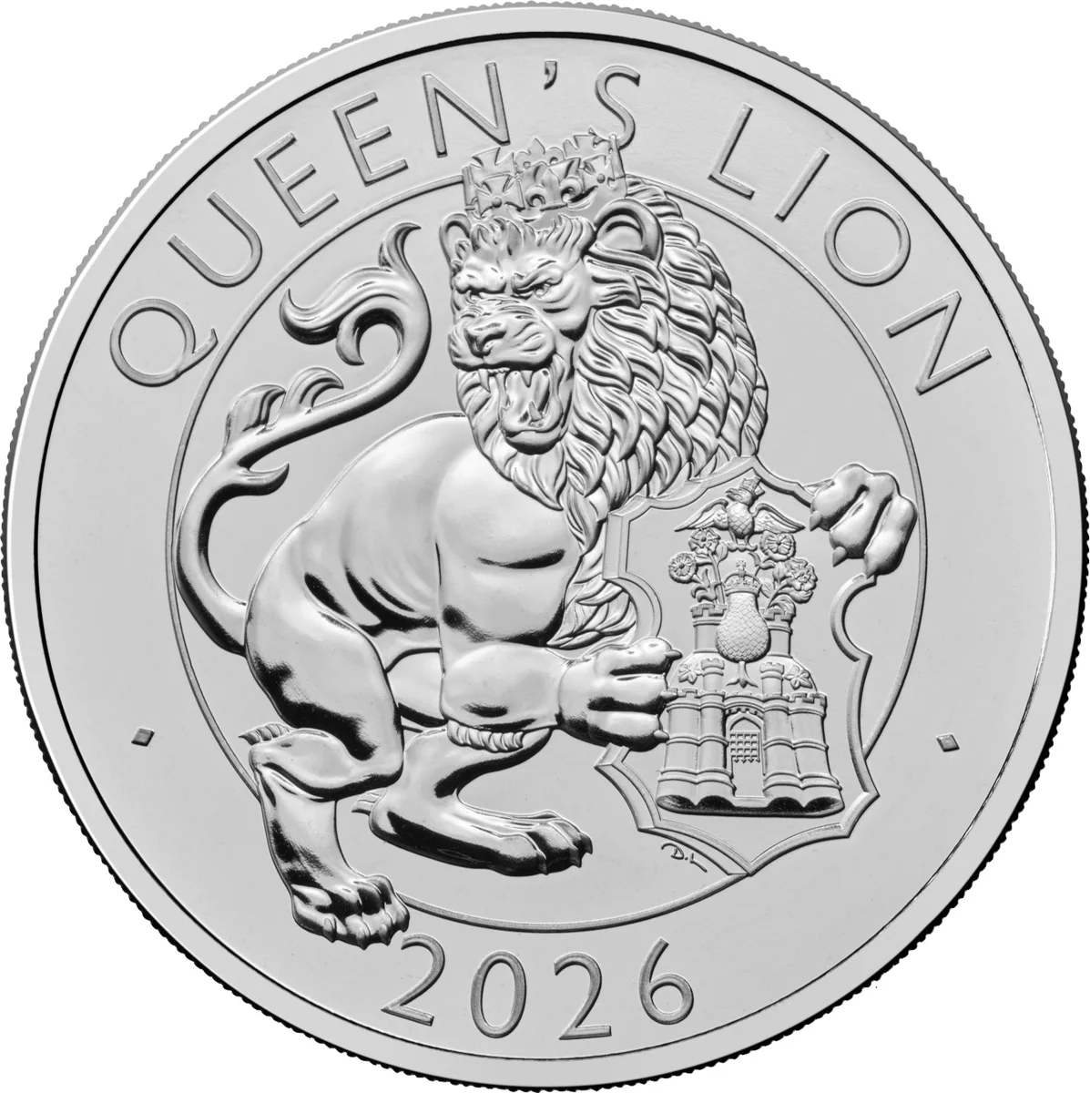 5 £ Tudor beasts - The Queen’s Lion 2026