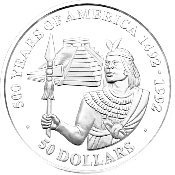 50 $ 500 Years of America - Inca prince 1990