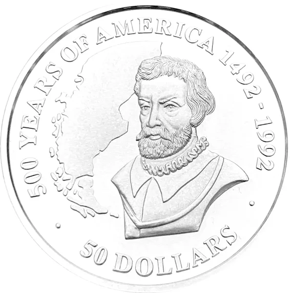 50 $ 500 Years of America - Magellano 1989