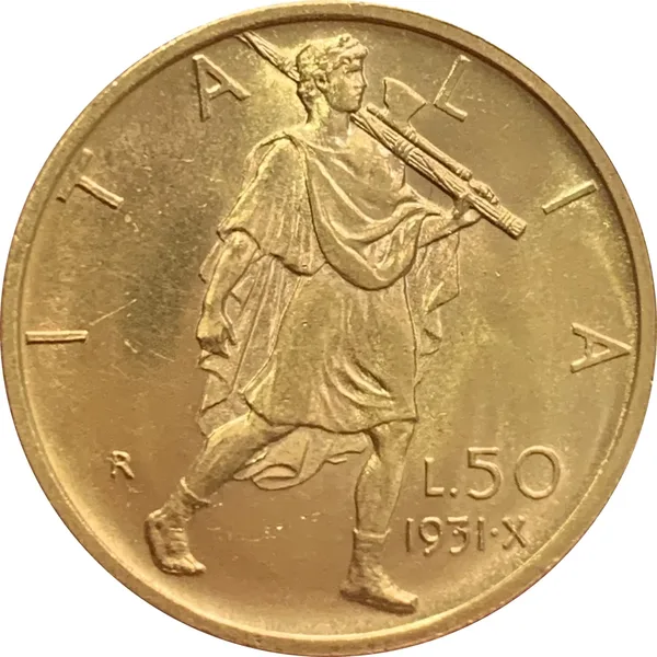 50 Lire 1931 Littore Anno X