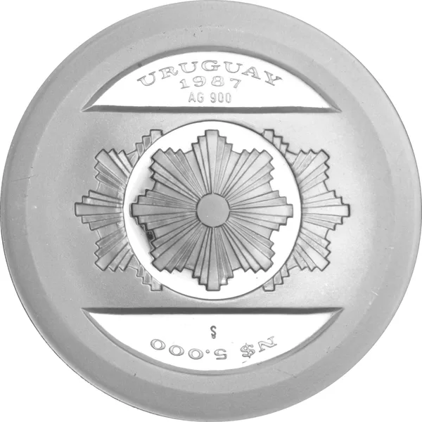 5.000 Pesos Banco central del Uruguay 1987