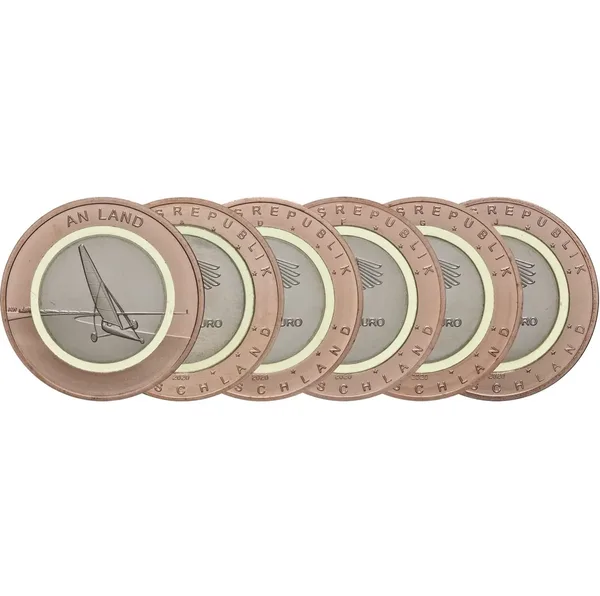 5 * 10 € Sulla terra 2020 5 zecche Fdc