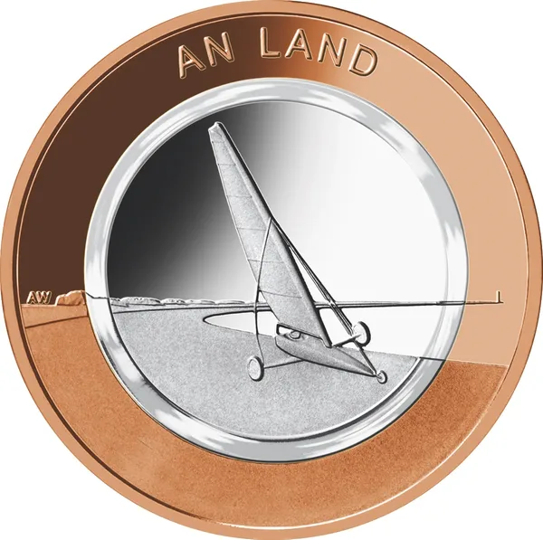 5 * 10 € Sulla terra 2020 5 zecche proof