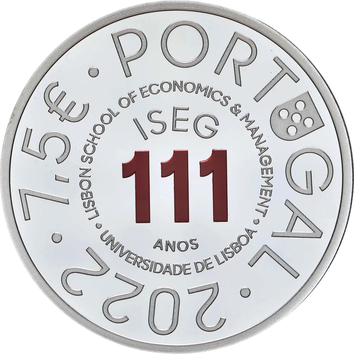 7,5 € 111° anniversario ISEG 2022, foto 4