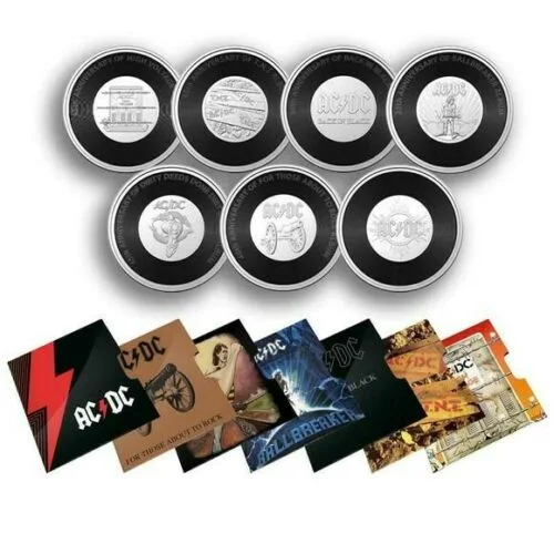 7 * 20 Cent Collezione AC/DC 2020