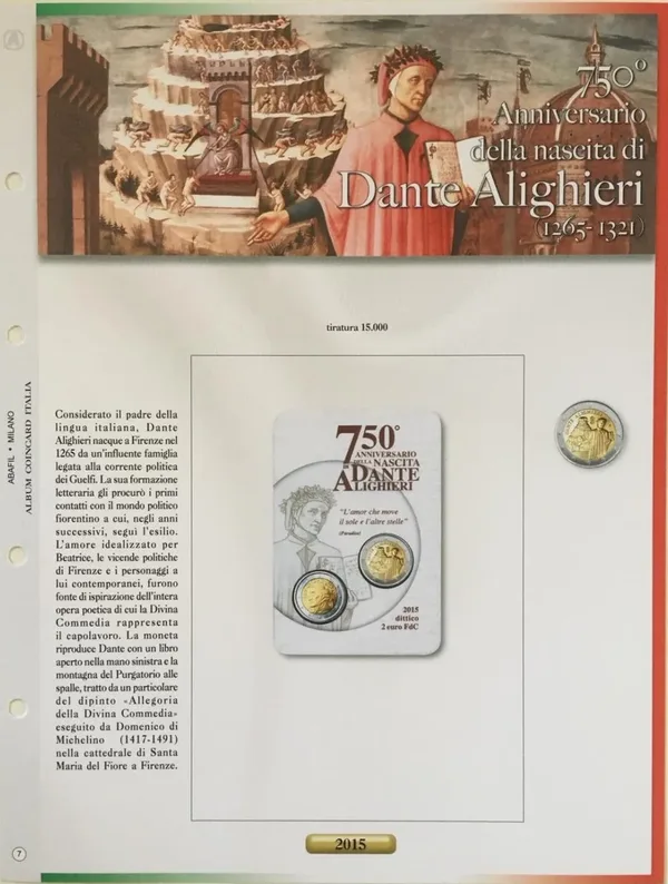Aggiornamento EuroComm 2 * 2 € Dante 2015
