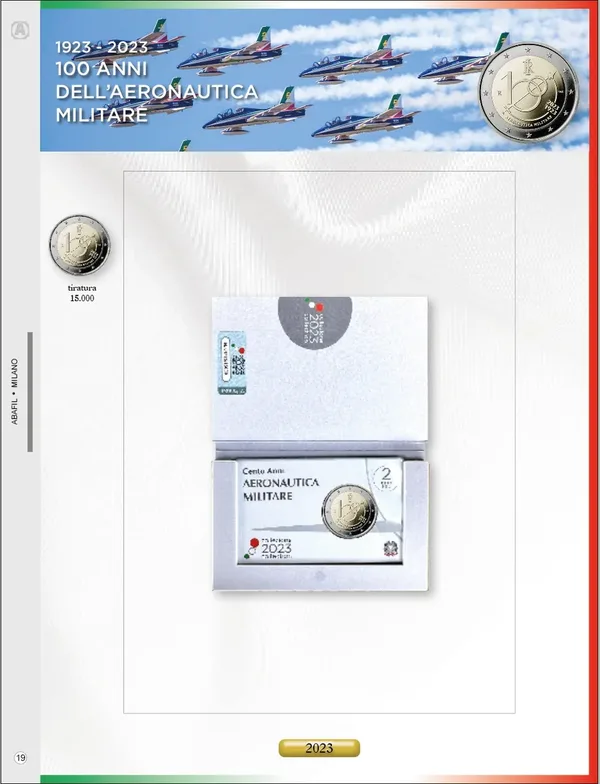 Aggiornamento EuroComm 2 € Italia Aeronautica in coincard 2023