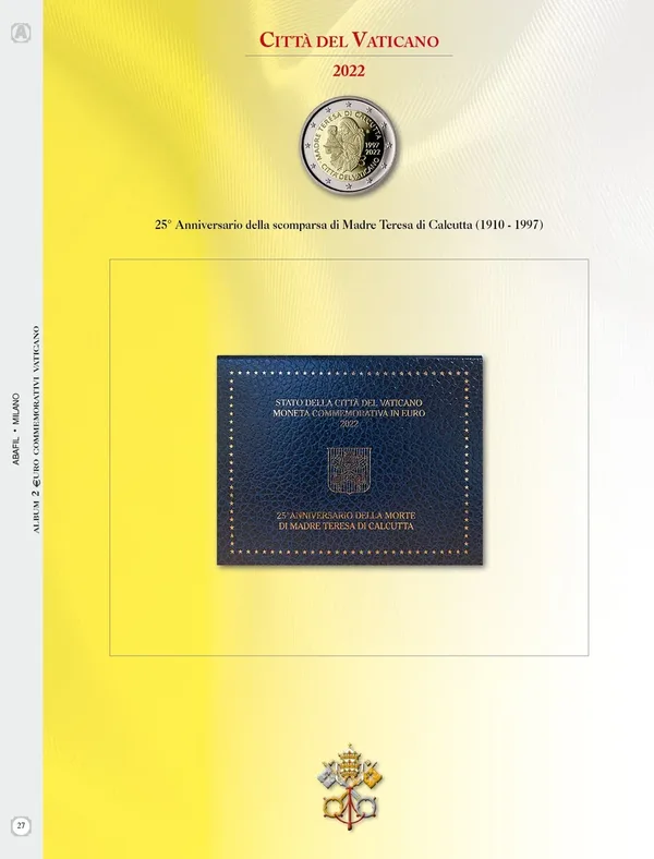 Aggiornamento EuroComm 2 € Madre Teresa 2022