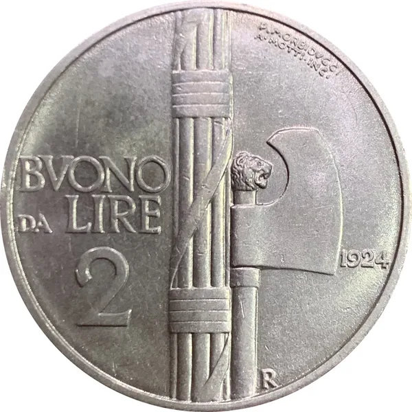 Buono da 2 Lire 1924