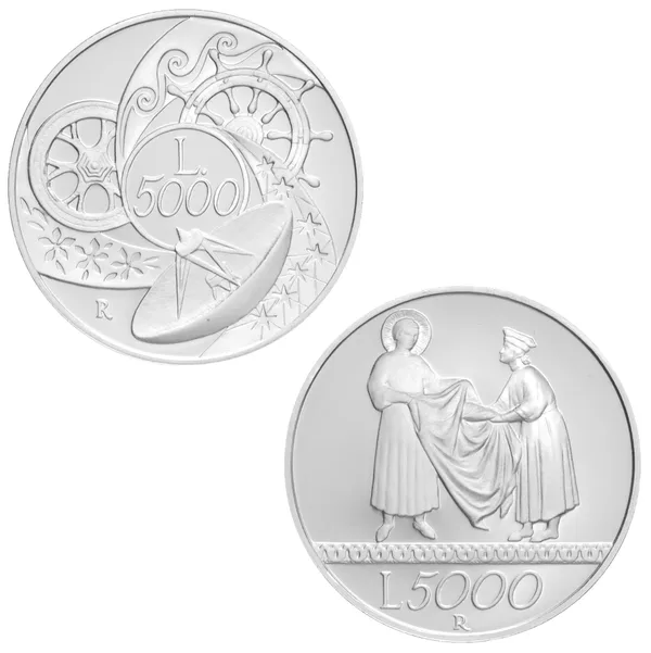 Dittico 5.000 Lire Anno Duemila 1999
