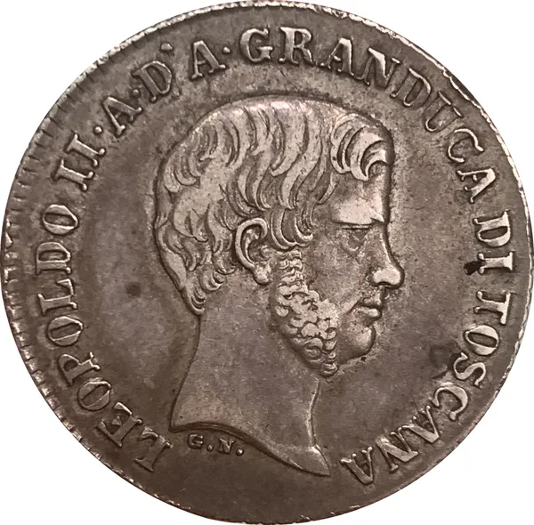 Fiorino da 100 Quattrini del 3° Tipo 1856