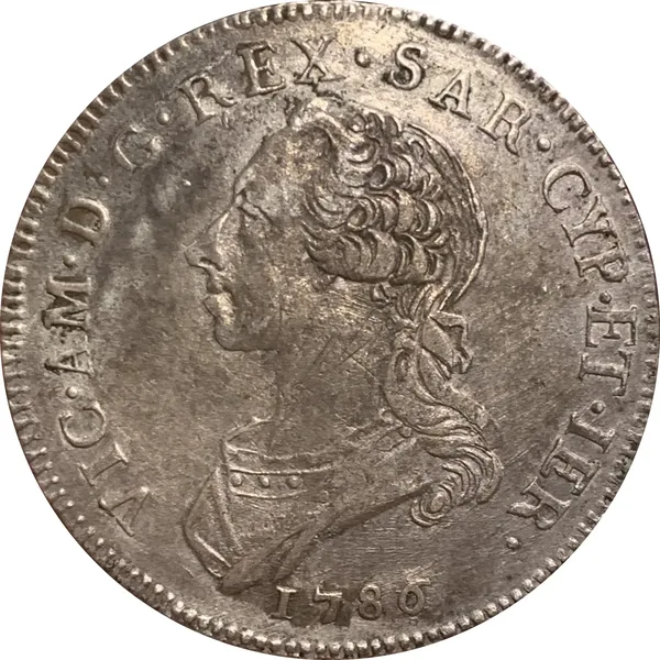 Mezzo scudo da 3 Lire 1786