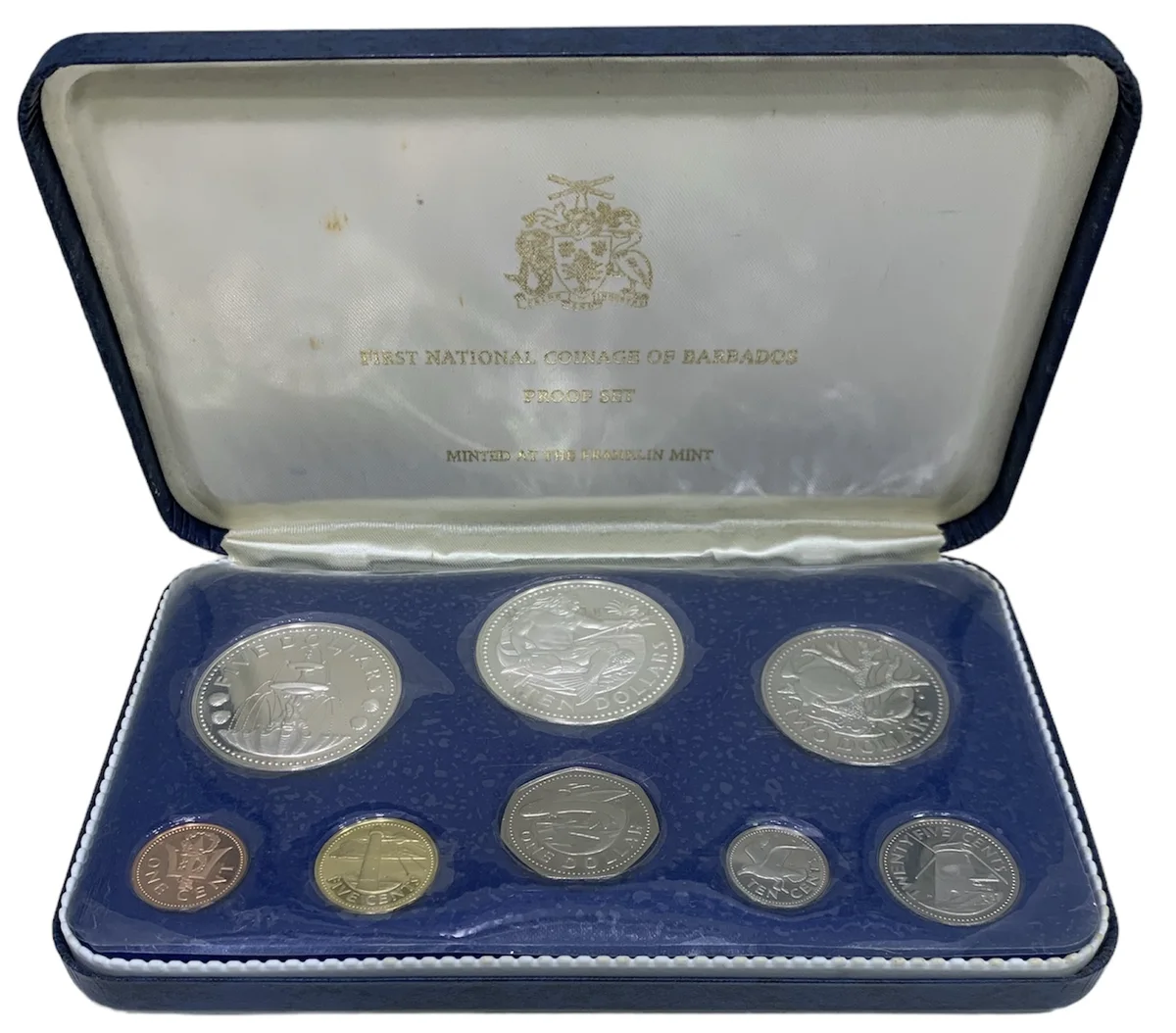 Barbados Proof set 1974