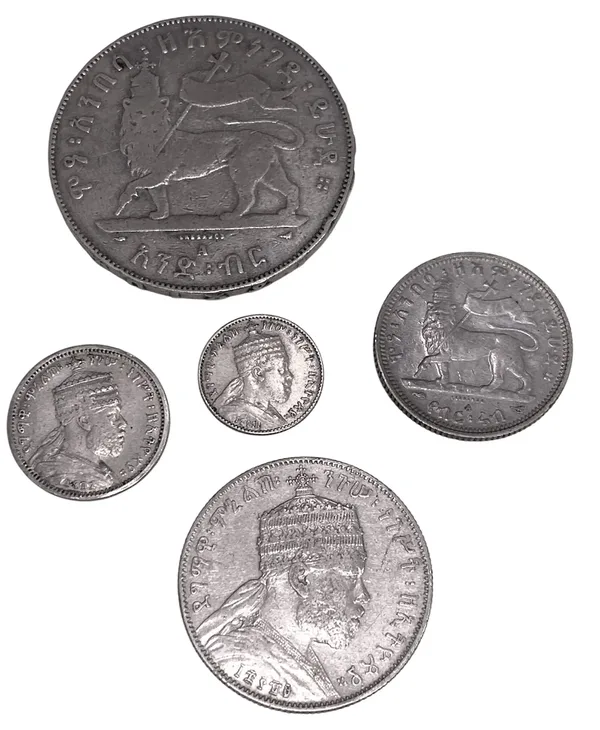 Serie 5 valori 1887 1889 e 1895