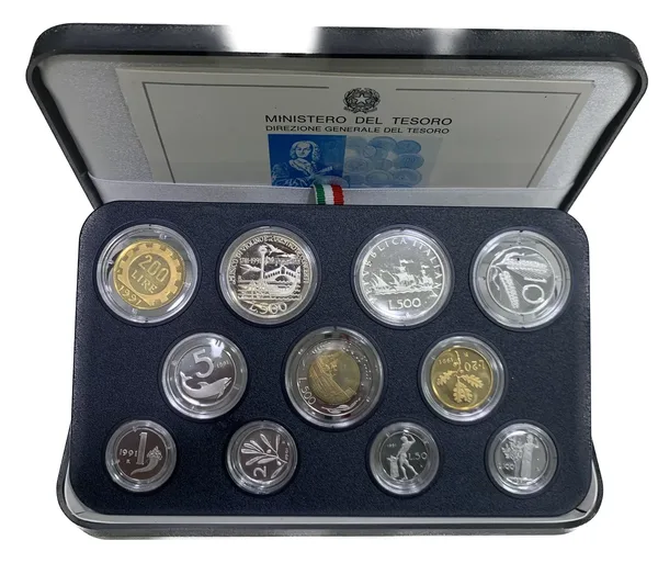 Serie divisionale Vivaldi 1991 proof