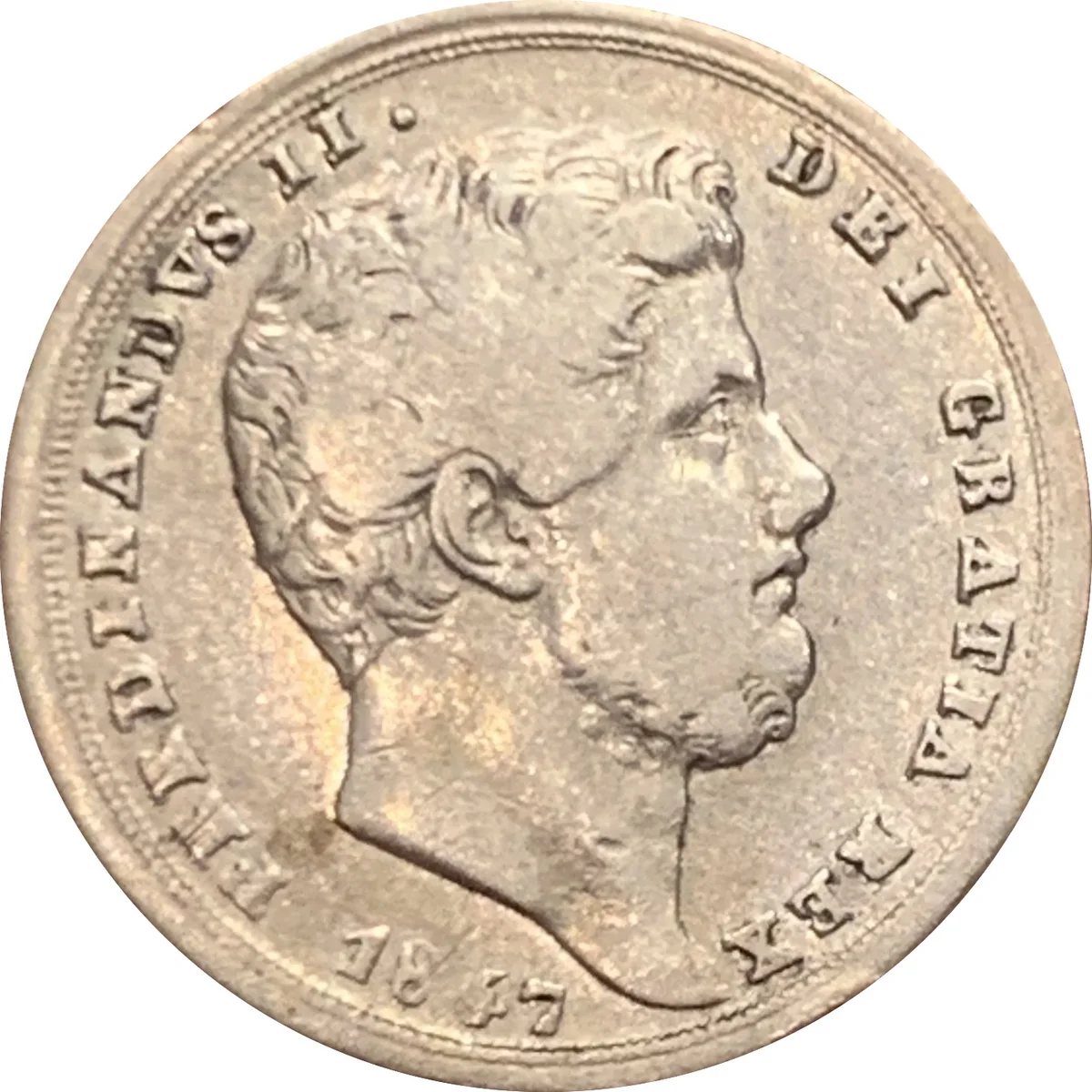 Tarì da 20 Grana 2° tipo 1847