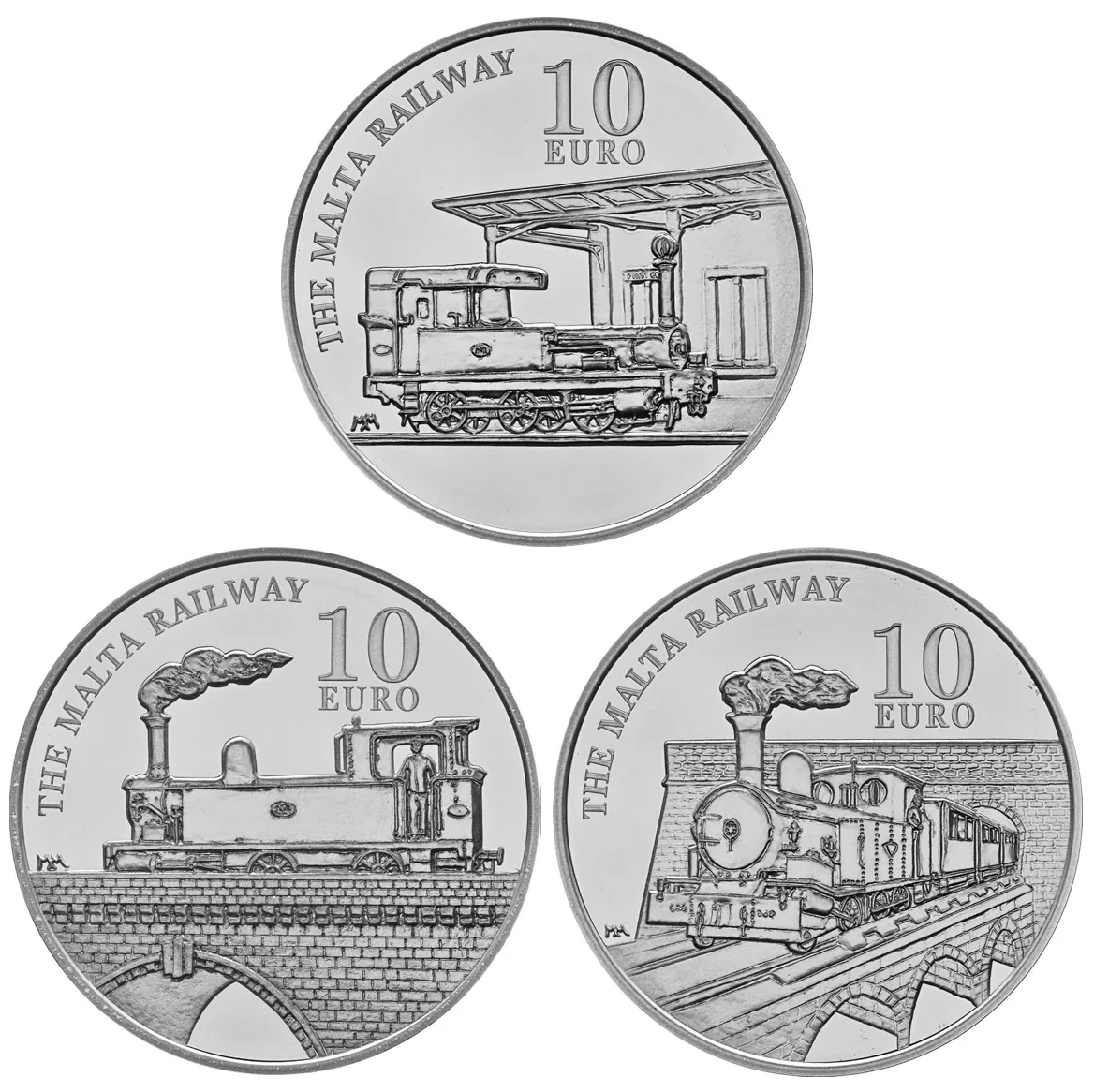 The Malta Railway 1883-1931 proof set 2025